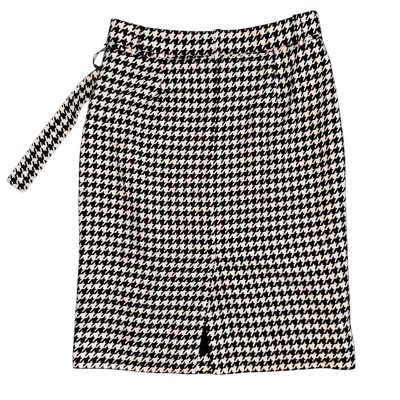 NWT Calvin Klein Black & White Career Knit Knee Length Pencil Skirt – Size 2 - Picture 8 of 16